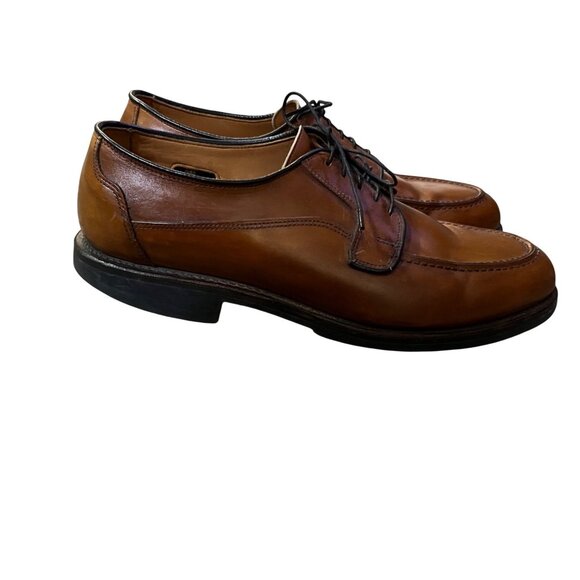 Allen Edmonds Oxford Shoes Men\'s 10 D Brown Leather Dress Used *No Insoles main image 8